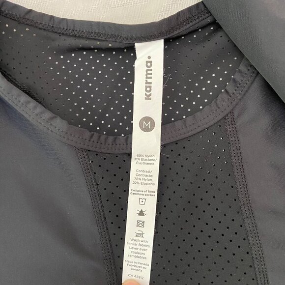 Women’s Long Sleeve Karma Ori Mesh Panel Sports Top round neckline medium sport - Picture 11 of 14